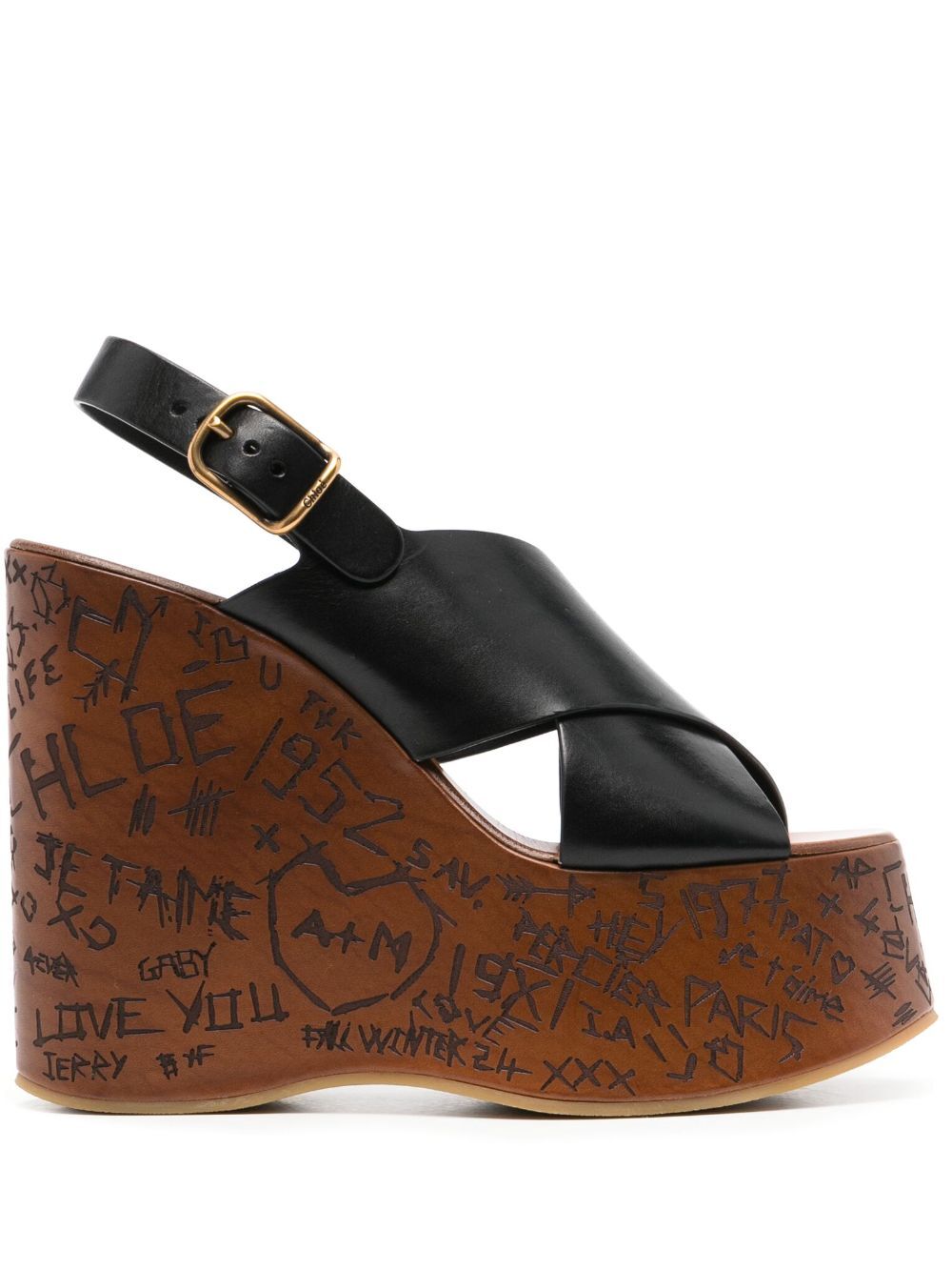 Chloe Women Maxime Wedge Sandals