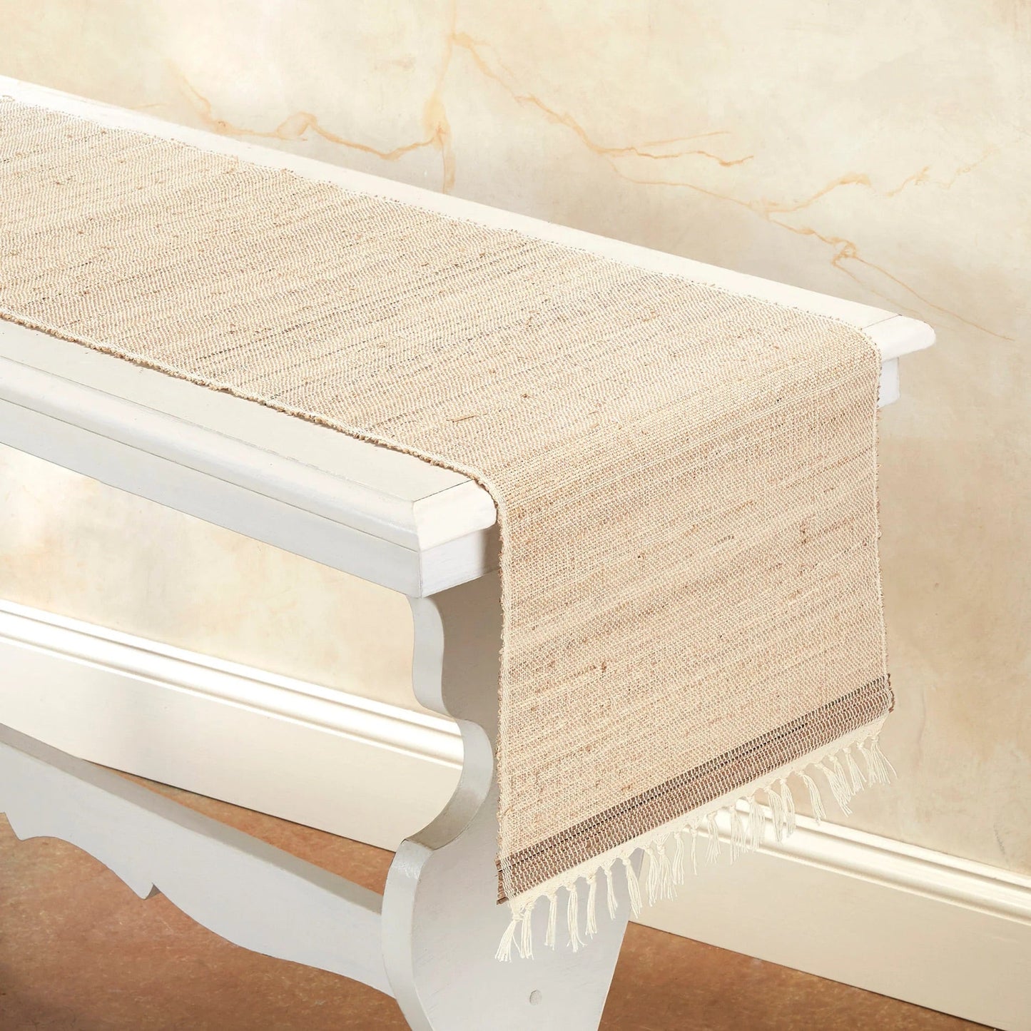 GOURMET Table Runner. Banana Stem Fiber - Handwoven - Fair Trade - Artisan Made