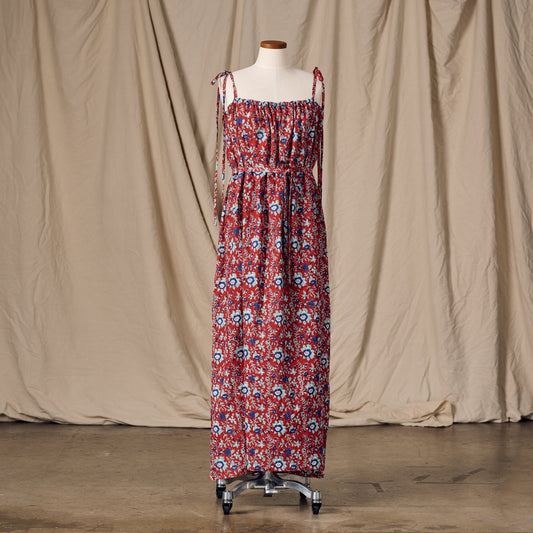 Kanya Floral Cotton Maxi Style Dress