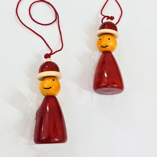 Christmas Tree Ornaments – Santa’s Elves | Set of 2