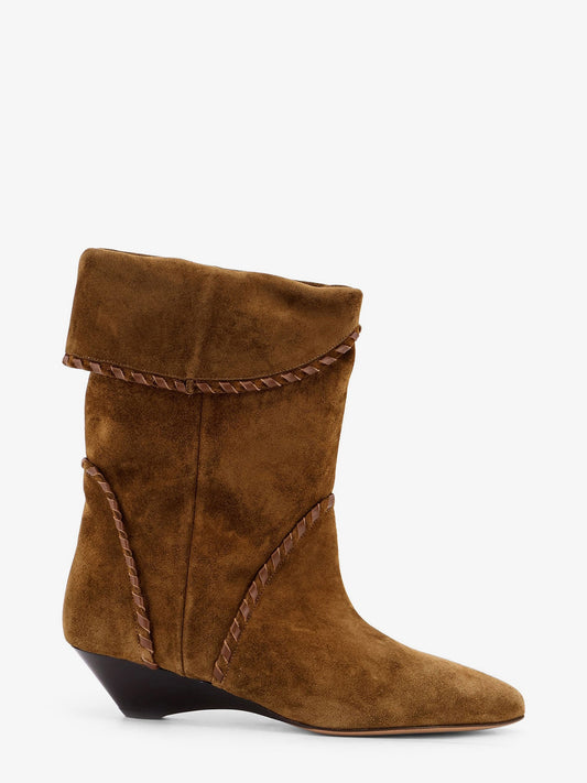 Isabel Marant Women Edoa Suede Ankle Boots