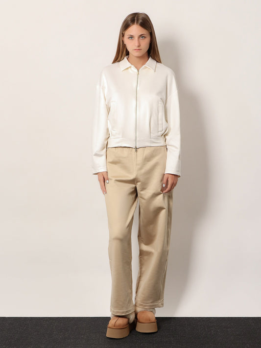 Max Mara Women Filovia Silk And Cotton Jogger Trousers