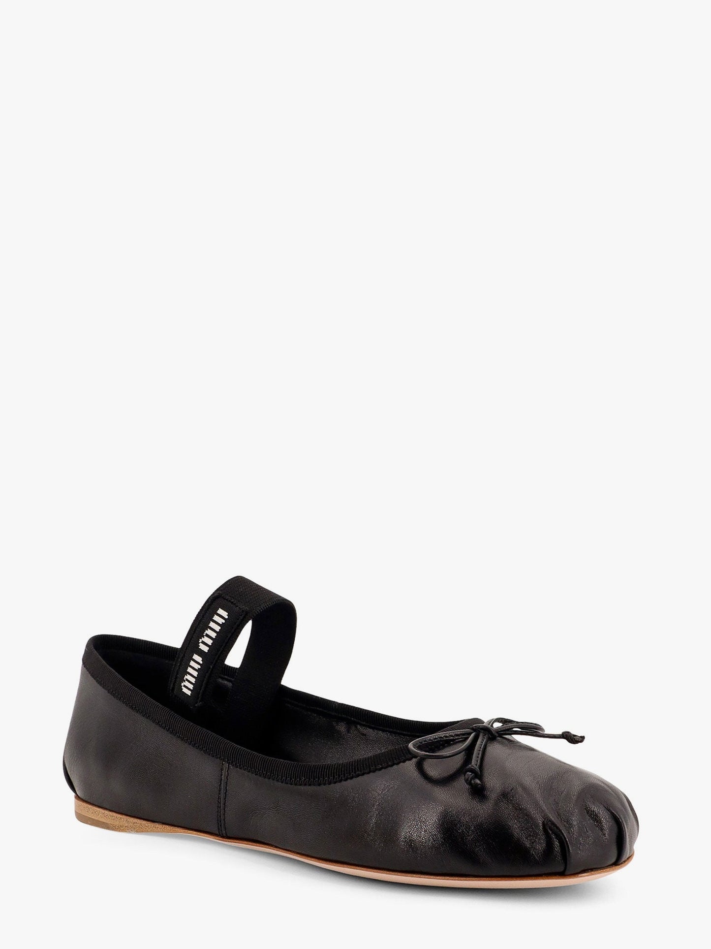 Miu Miu Women Leather Ballerinas