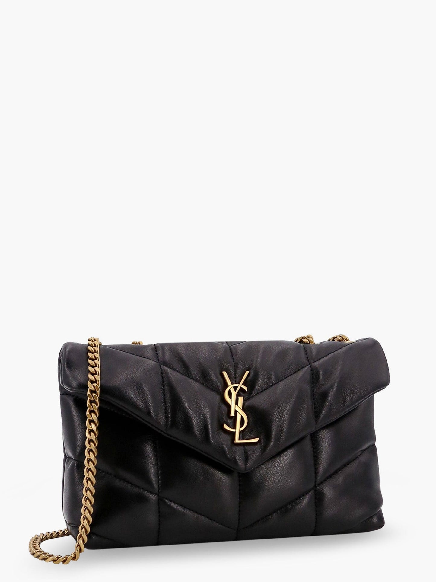 Saint Laurent Women Loulou Puffer Toy Matelasse Leather Shoulder Bag