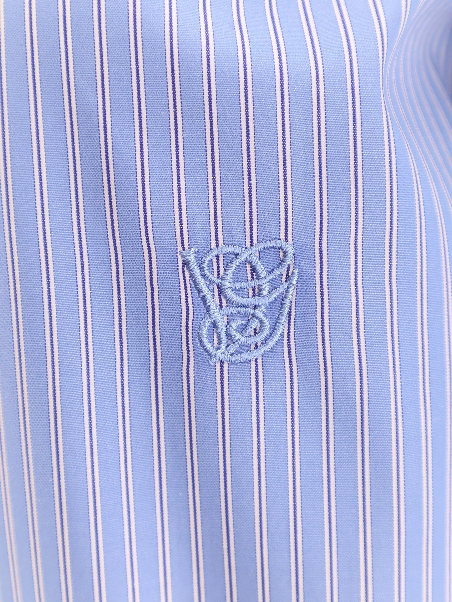 Valentino Women Classic Stripe Poplin Shirt