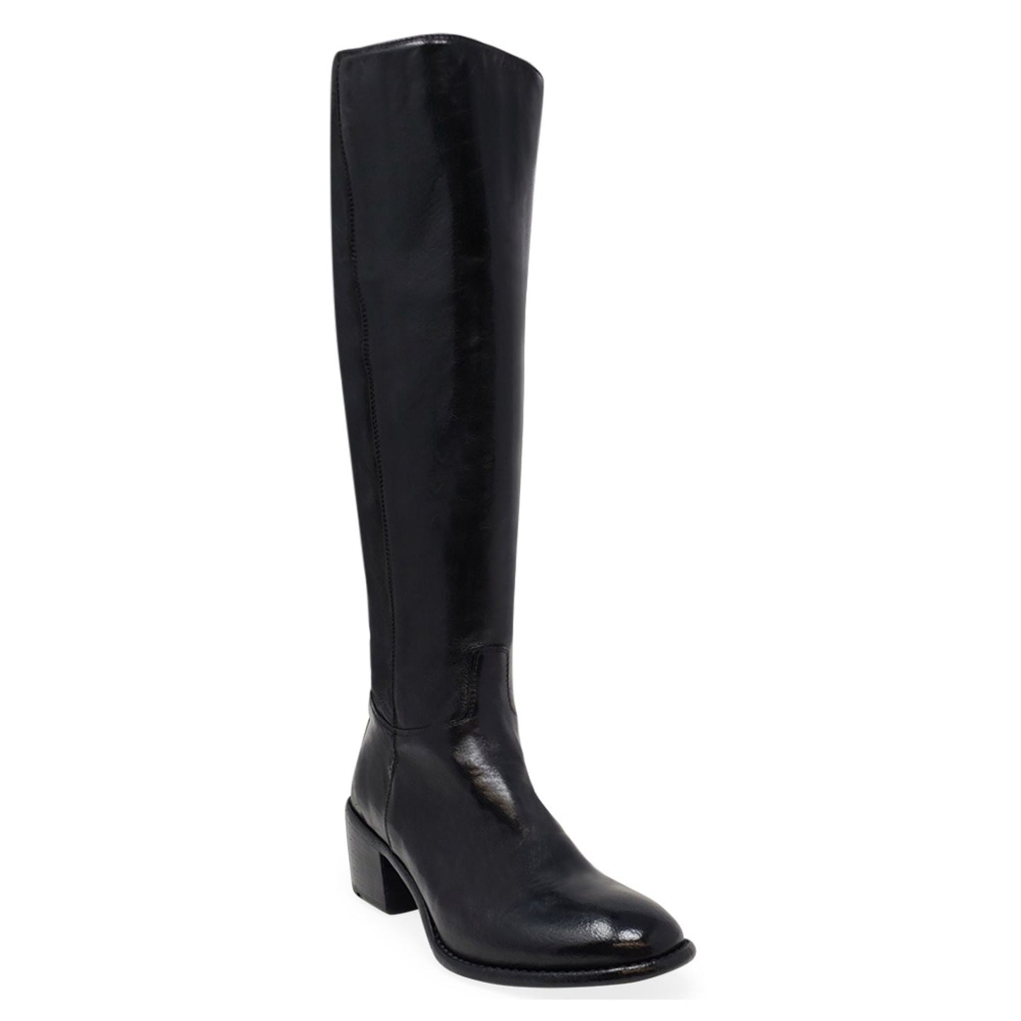 Black Knee High Boot
