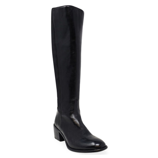Black Knee High Boot