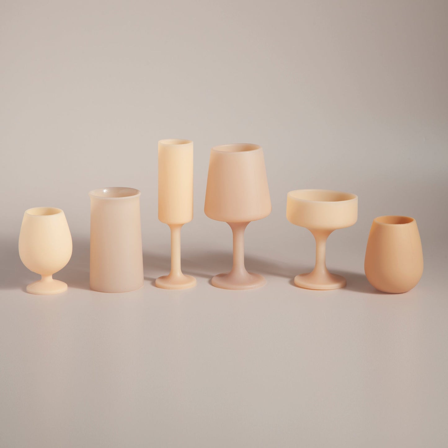 Wheat + Oat | Stegg | Silicone Unbreakable Highball Glasses