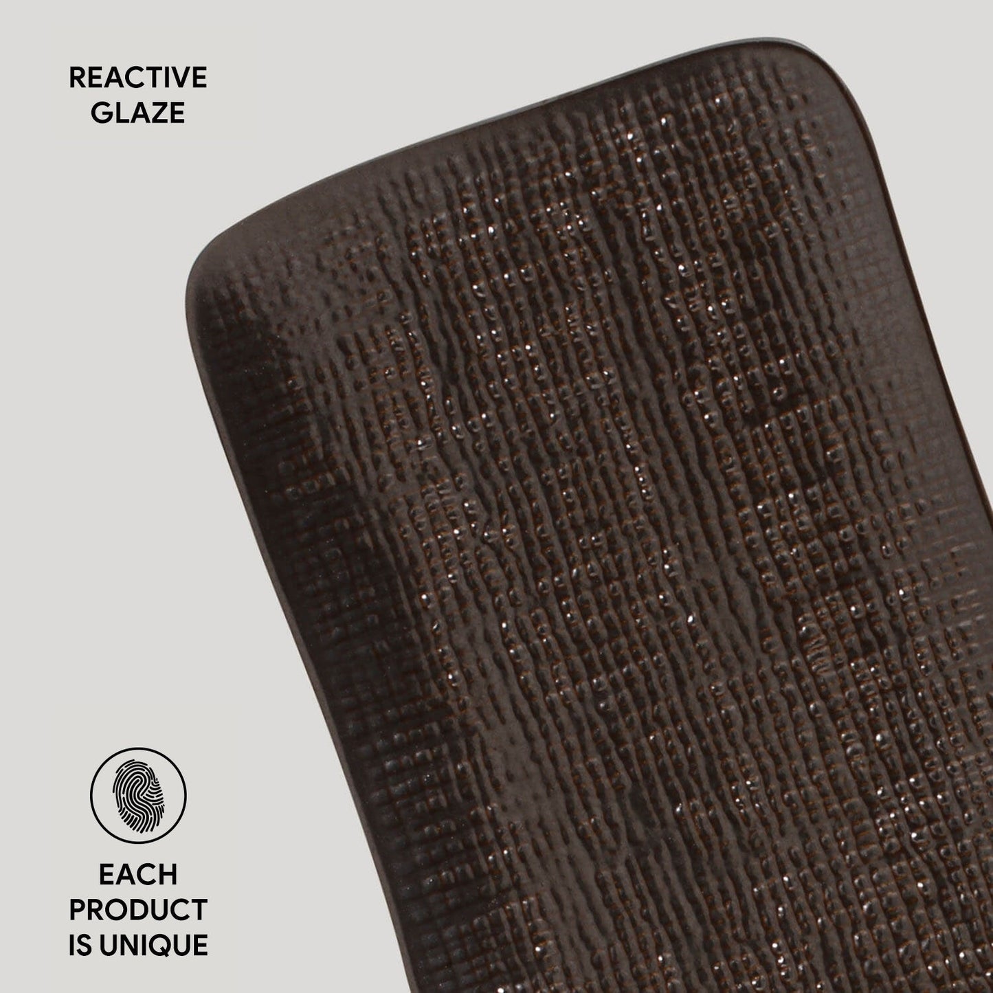 Rectangular Platter Juta Medium Set of 4