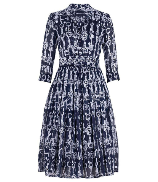 Audrey Dress #4 Indigo Long Dress
