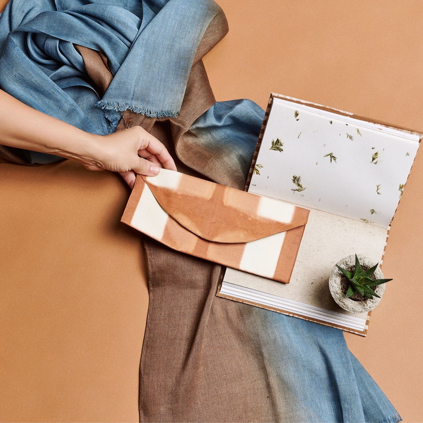 Oak Brown Zero Waste Handmade Artisanal Journal