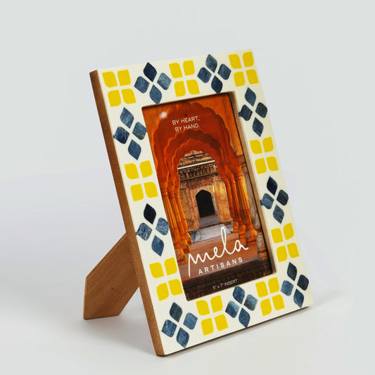 Marigold Mosaic Inlay Picture Frame