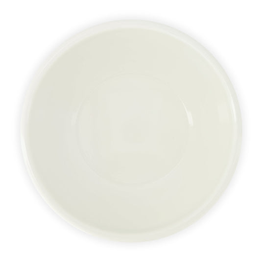 Enamel Serving Bowl  - Two Tone - Royal Blue & Ivory