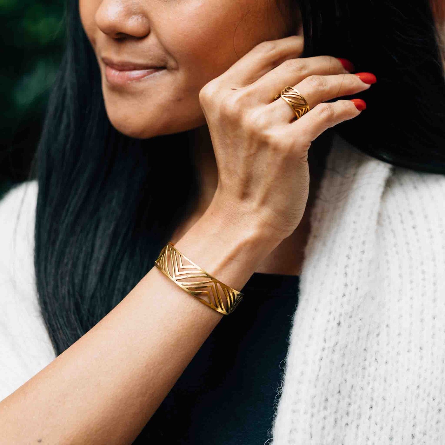 Wingtips Cuff Bracelet