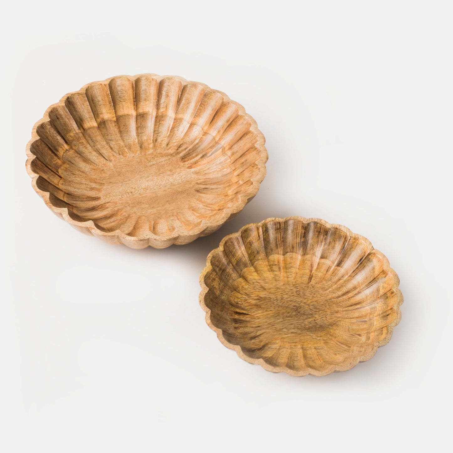 Scallop Serenity Bowls - Natural