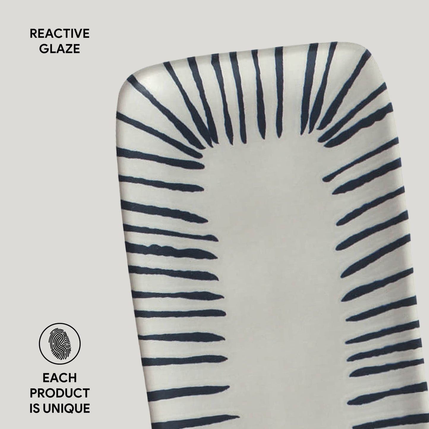 Rectangular Platter Medium Set of 4