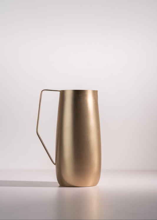 Artisan Brass Pitcher