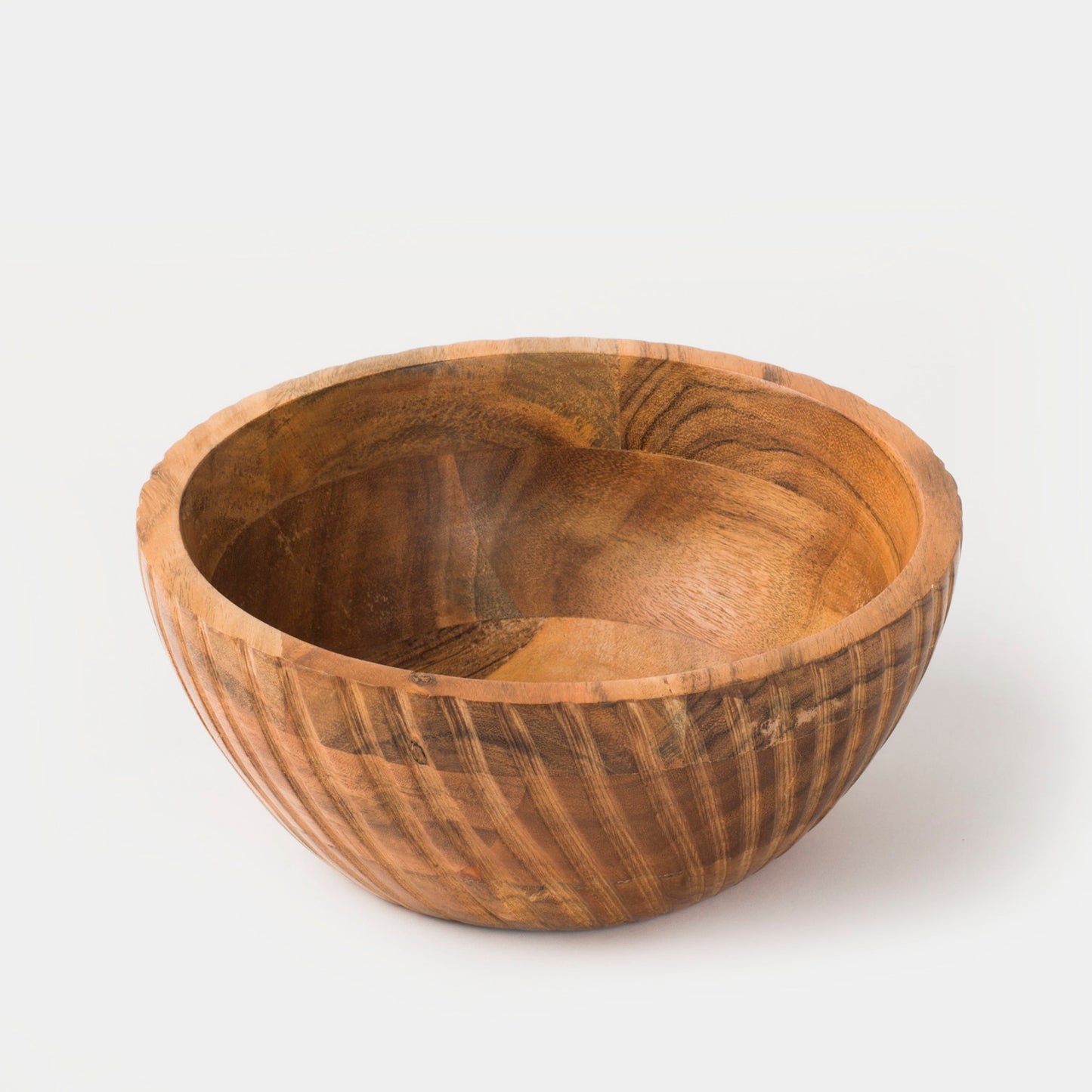 Stria Acacia Wood Bowls