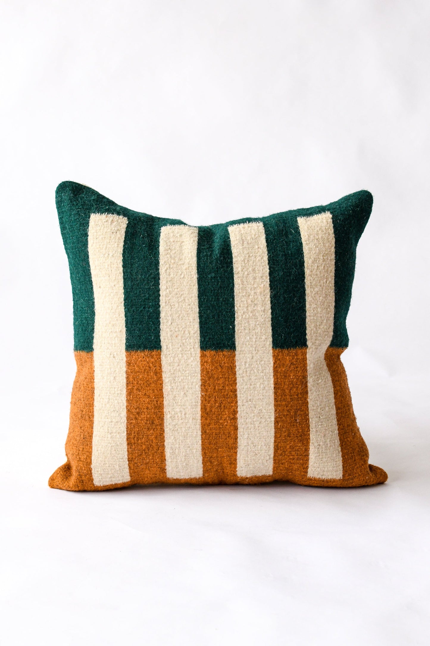 LOOM Imports Wool Tri Colored Pillow Nº2