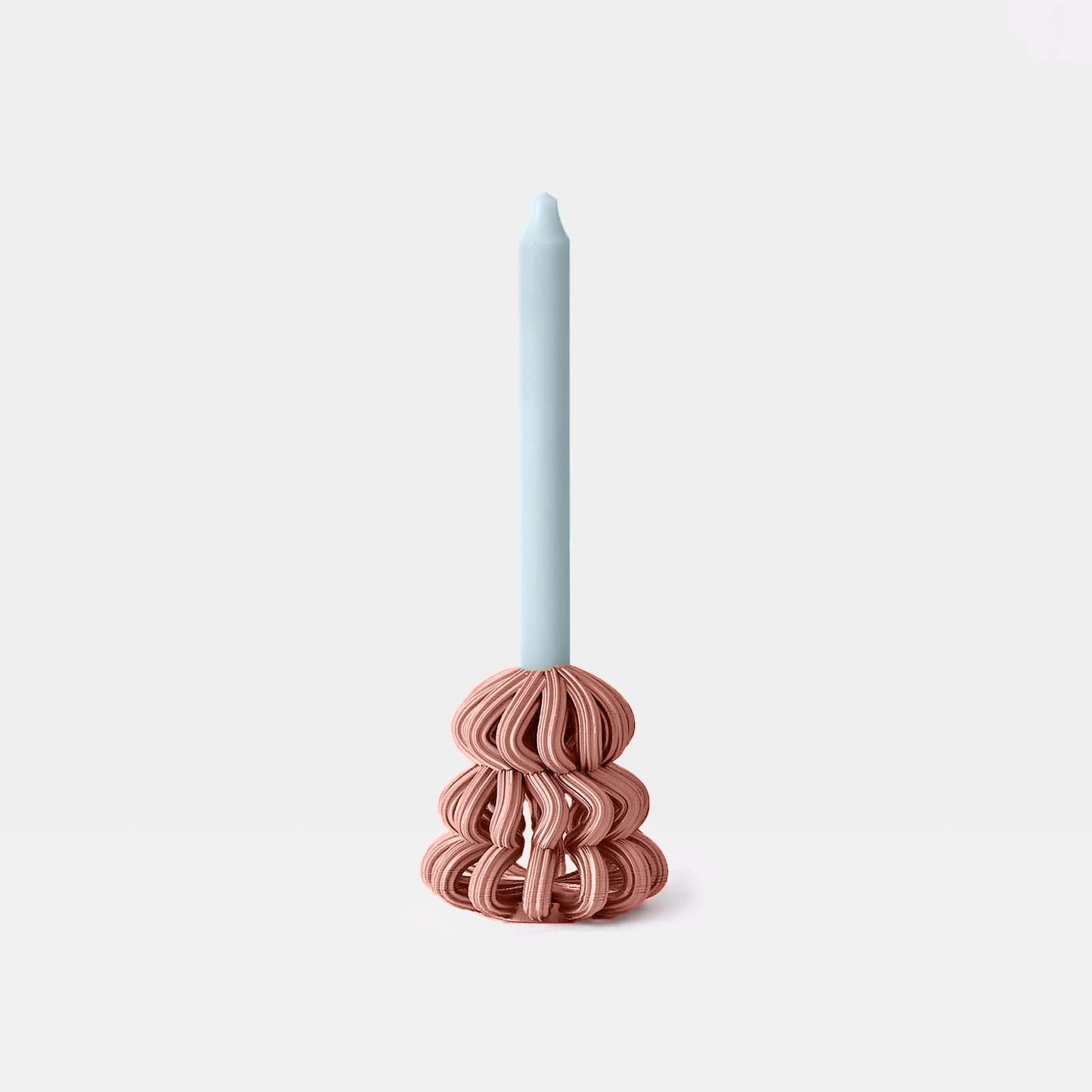 Frosting Loop Candle Holder