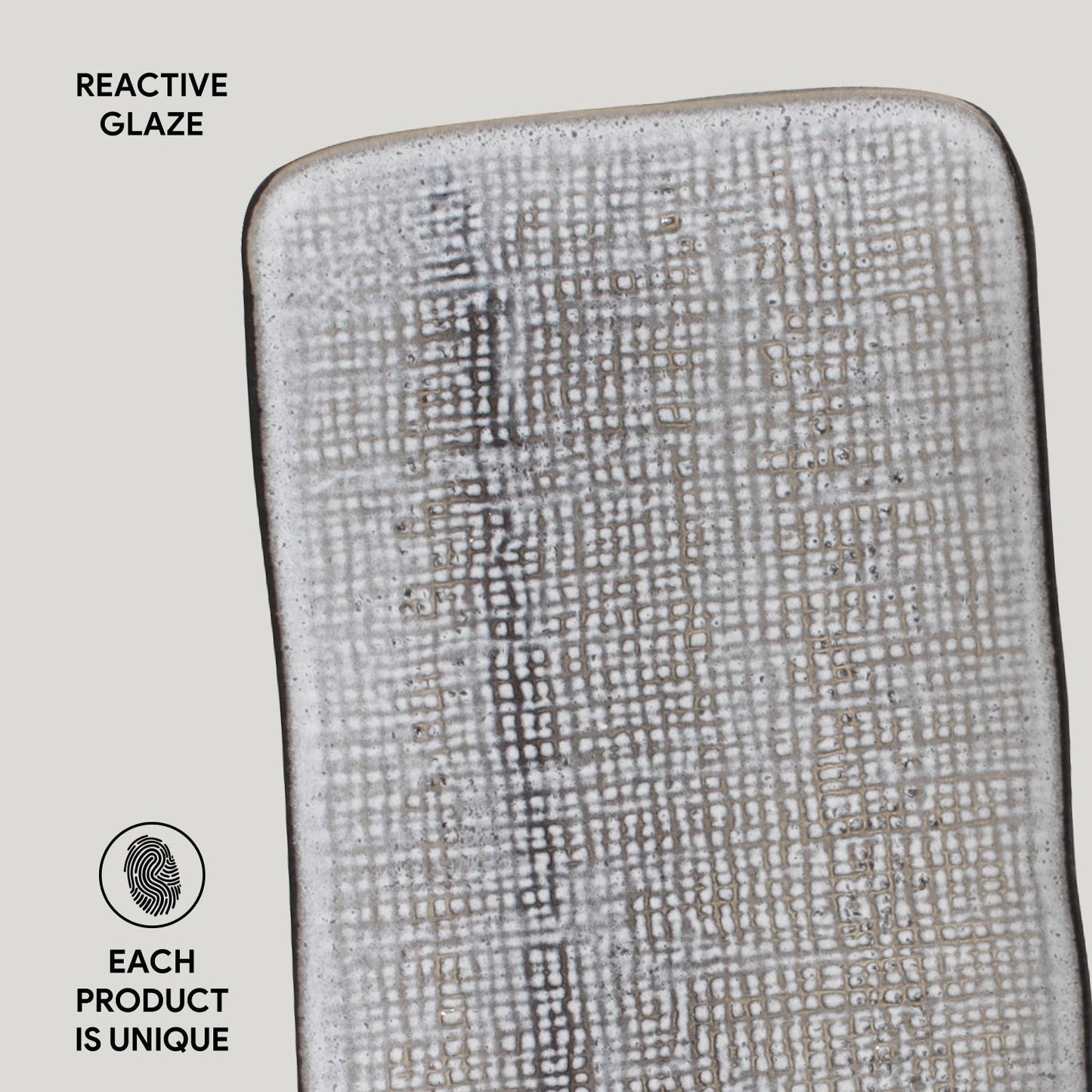 Rectangular Platter Juta Medium Set of 4