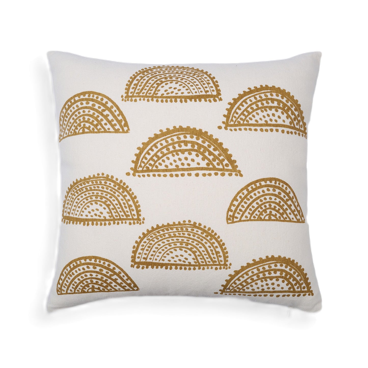 Sunlit Splendor petite sunburst print square pillow