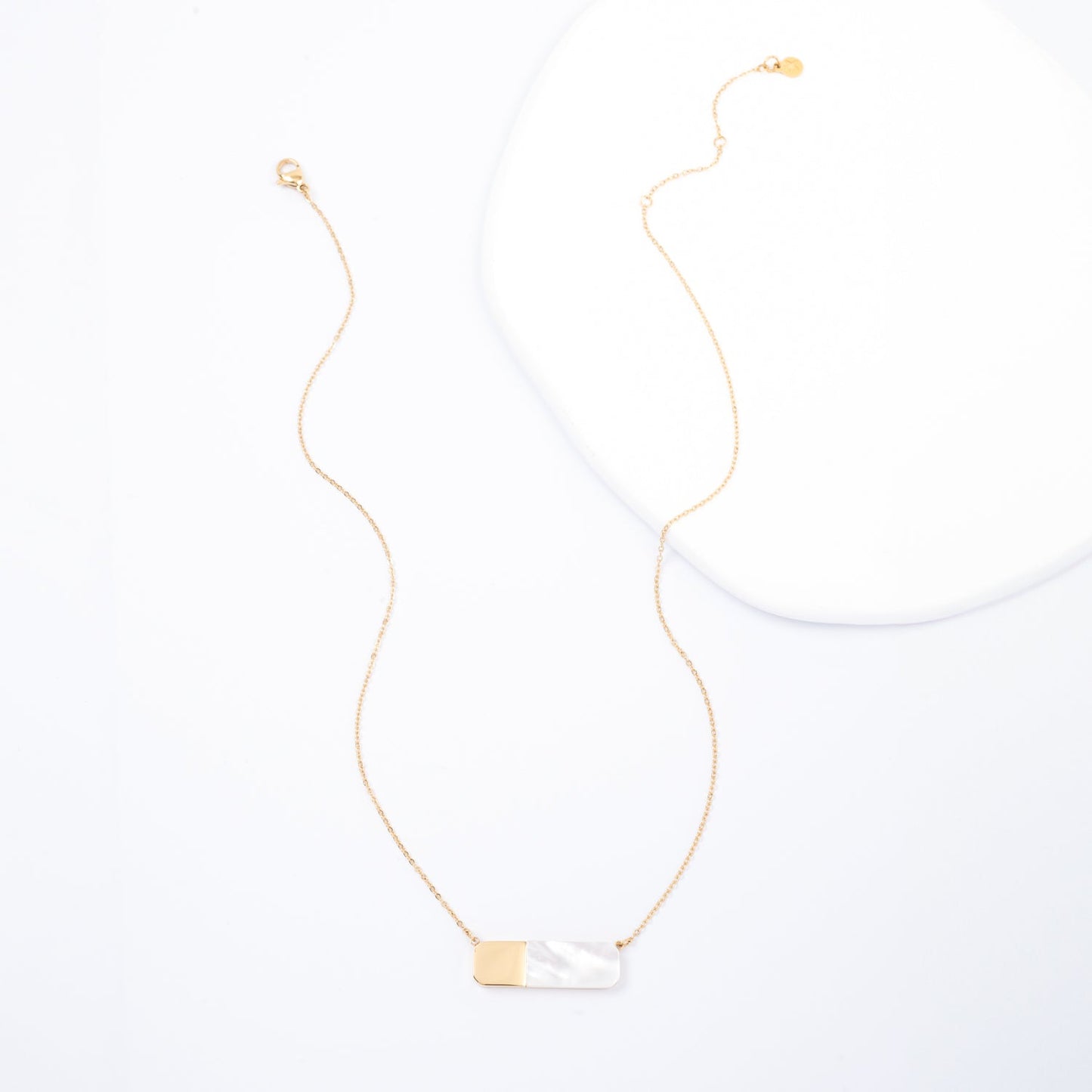 Courage Light and Gold Necklace