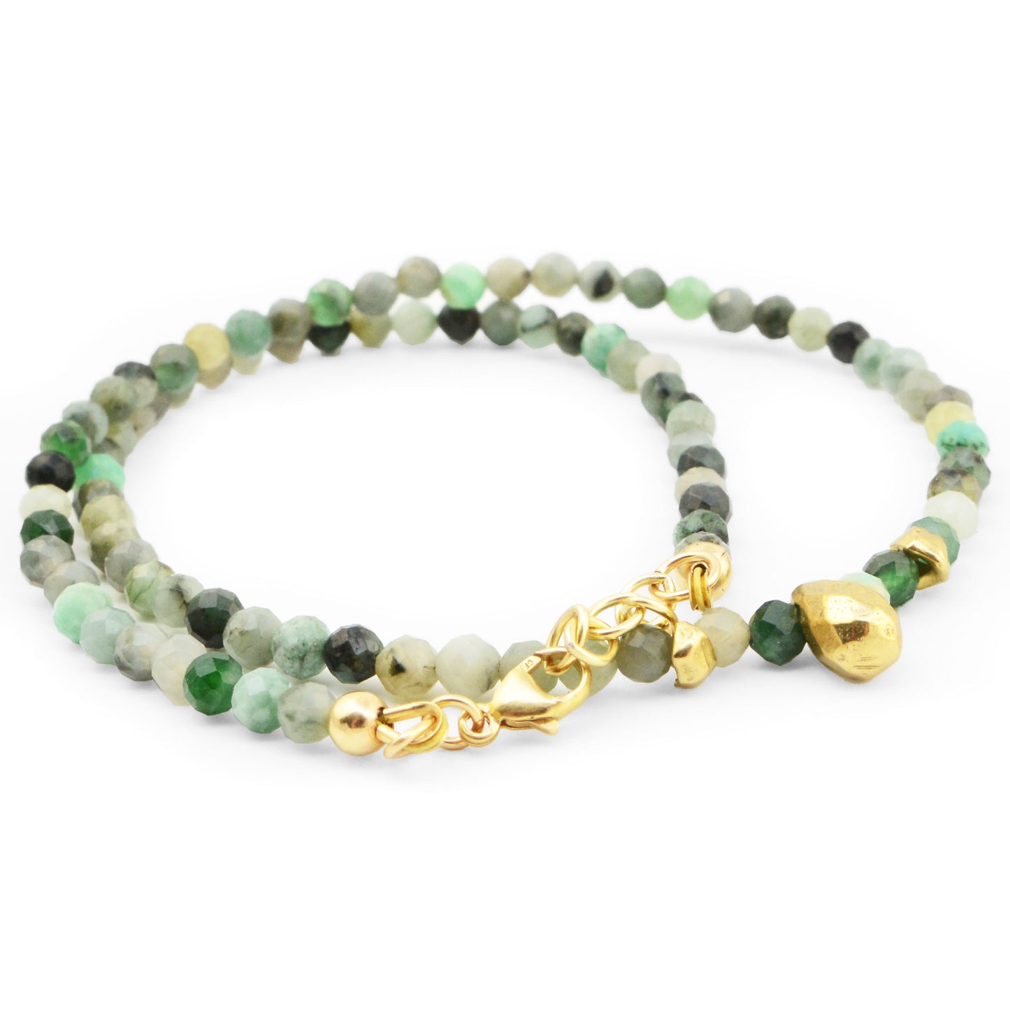 Teardrop Emerald Necklace