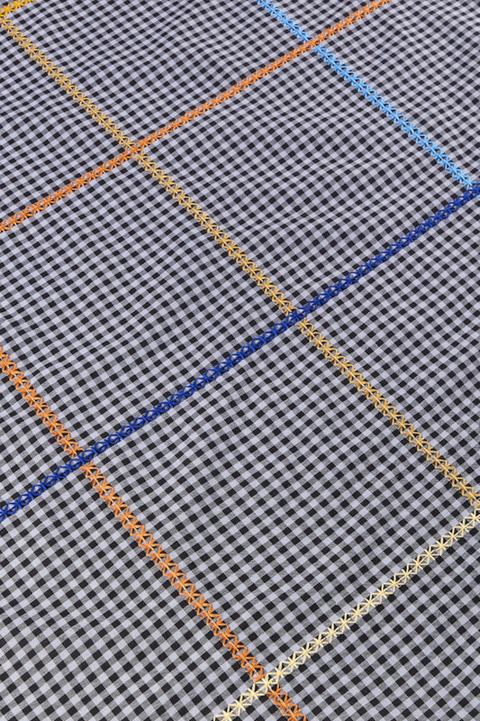 Cuadritos Cadena Multi Tablecloth