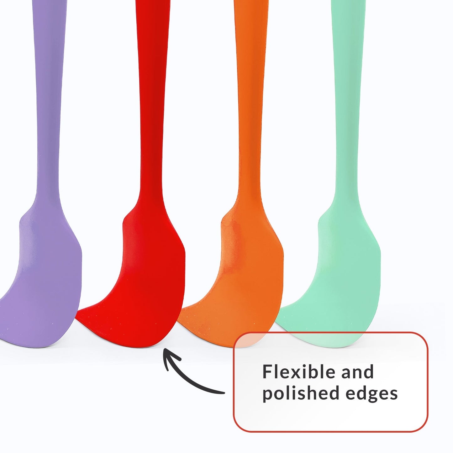 6 Piece Silicone Spatula Set