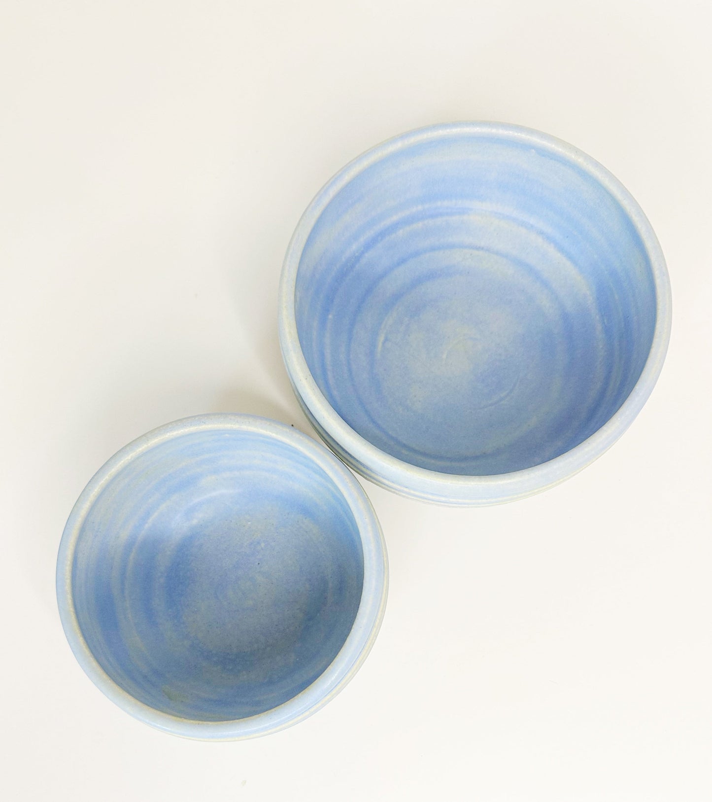 HUNNY BOWLS BLUE (Set of two. Assorted sizes)