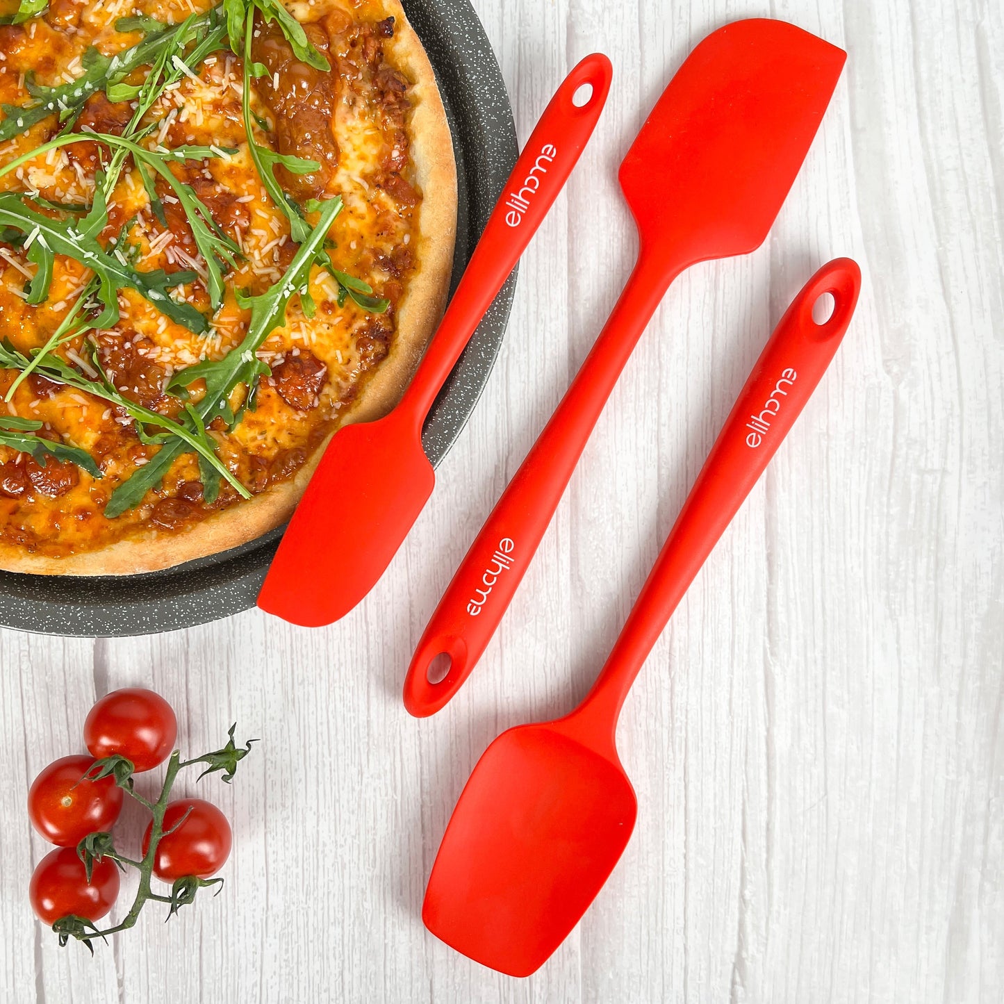 6 Piece Silicone Spatula Set