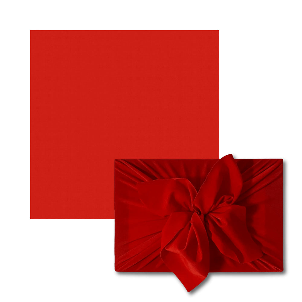 Assorted Set of 9 Reusable Cloth Furoshiki Gift Wrap | Holiday Collection