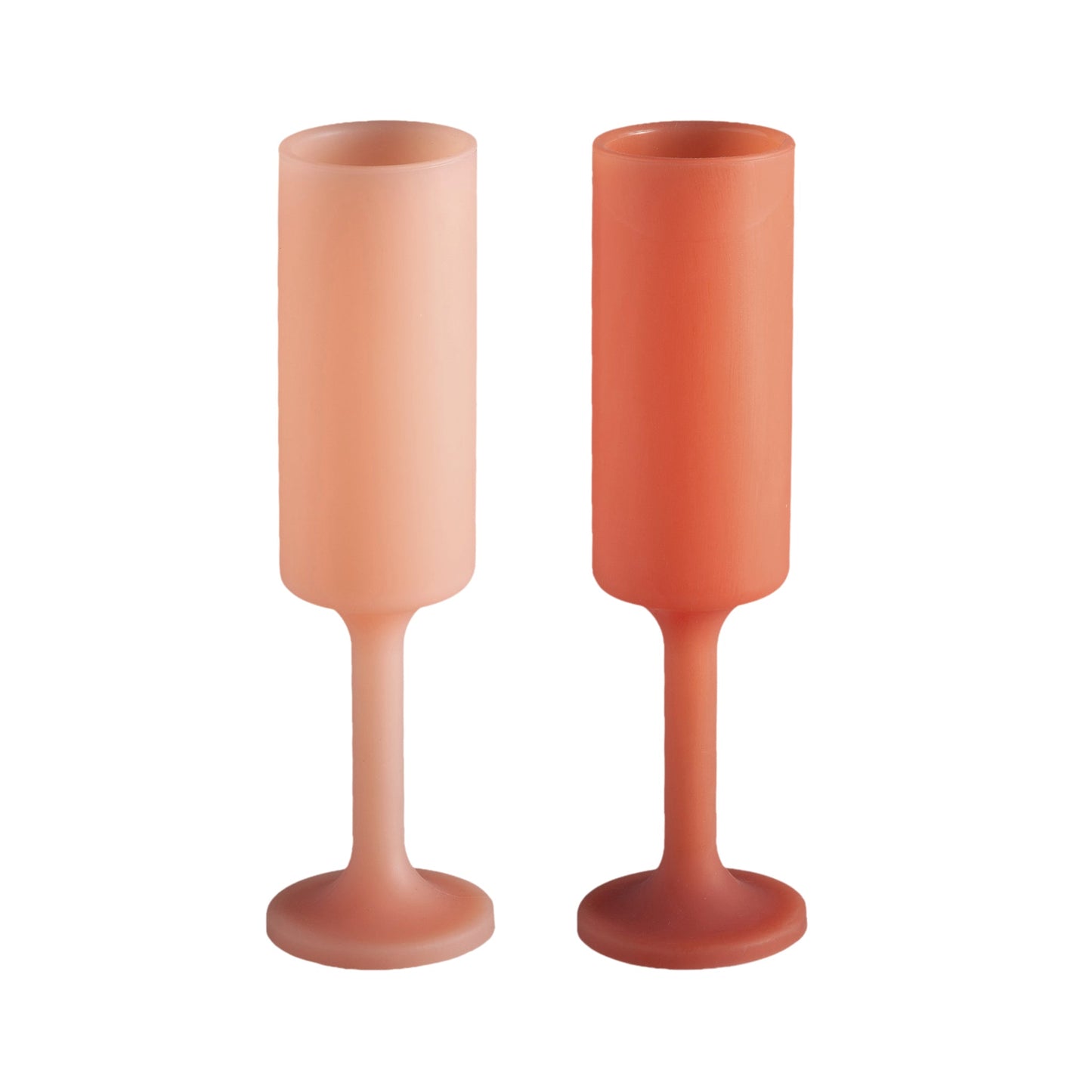 Terra + Peach | Seff | Unbreakable Champagne Flutes