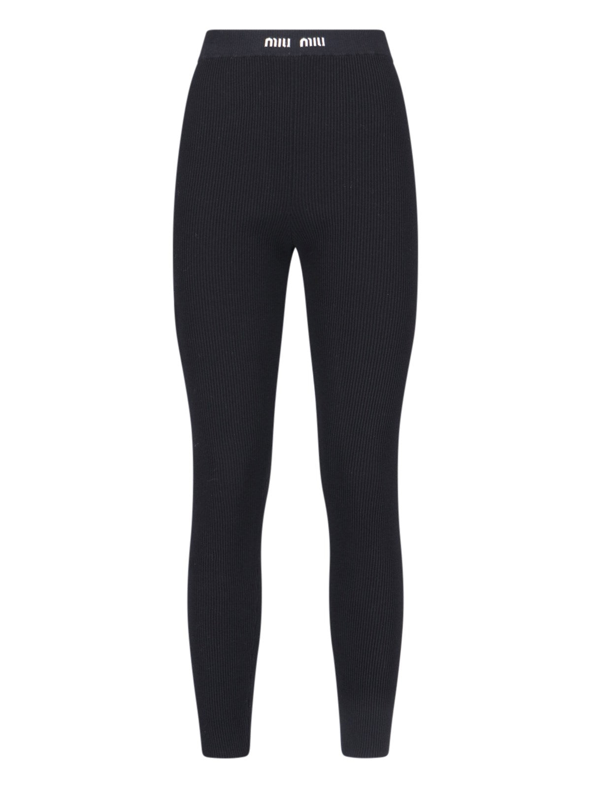 Miu Miu Women Ribbed Pants