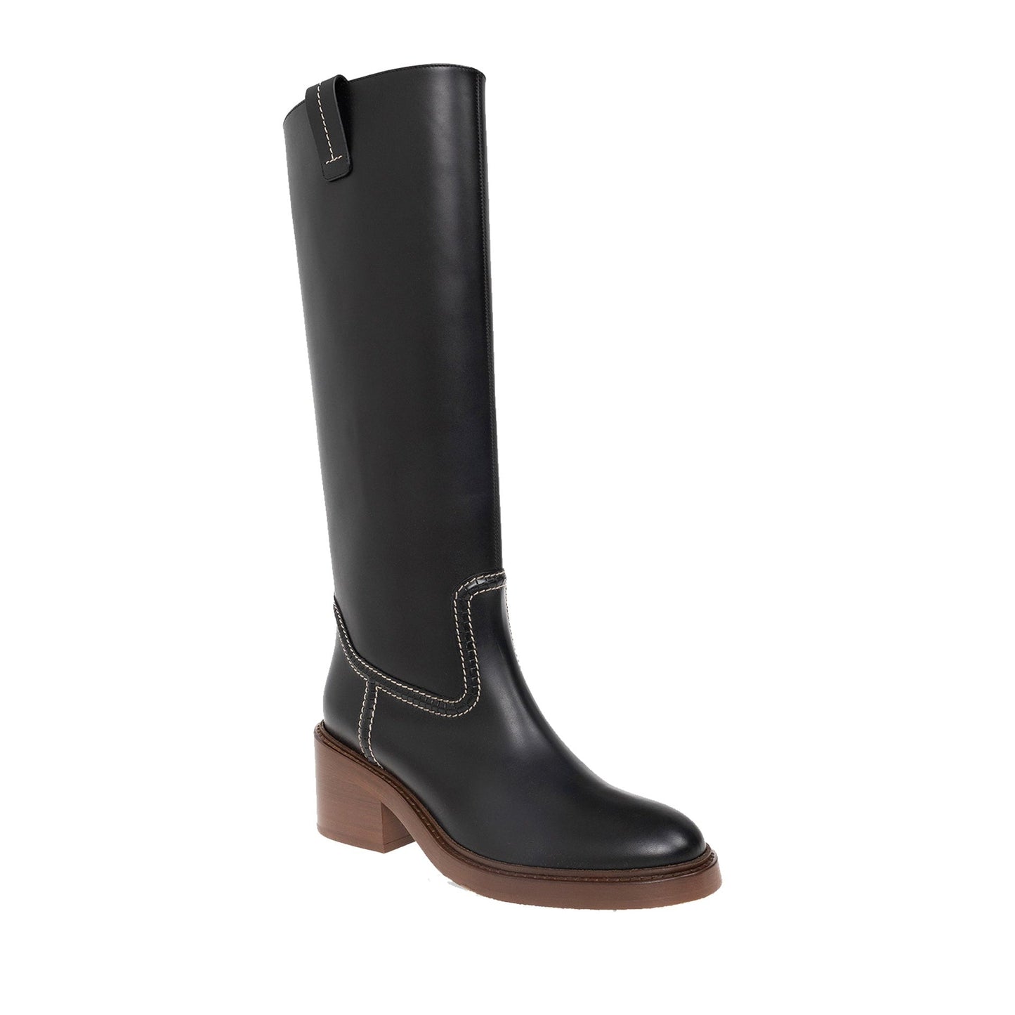 Chloe Evening Leather Boots Women