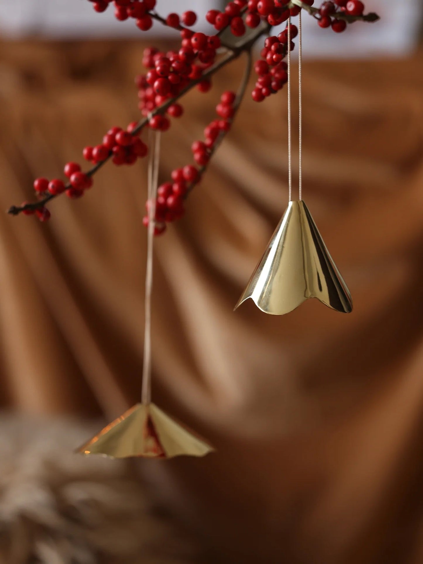 S/2 Petunia Flower Ornaments