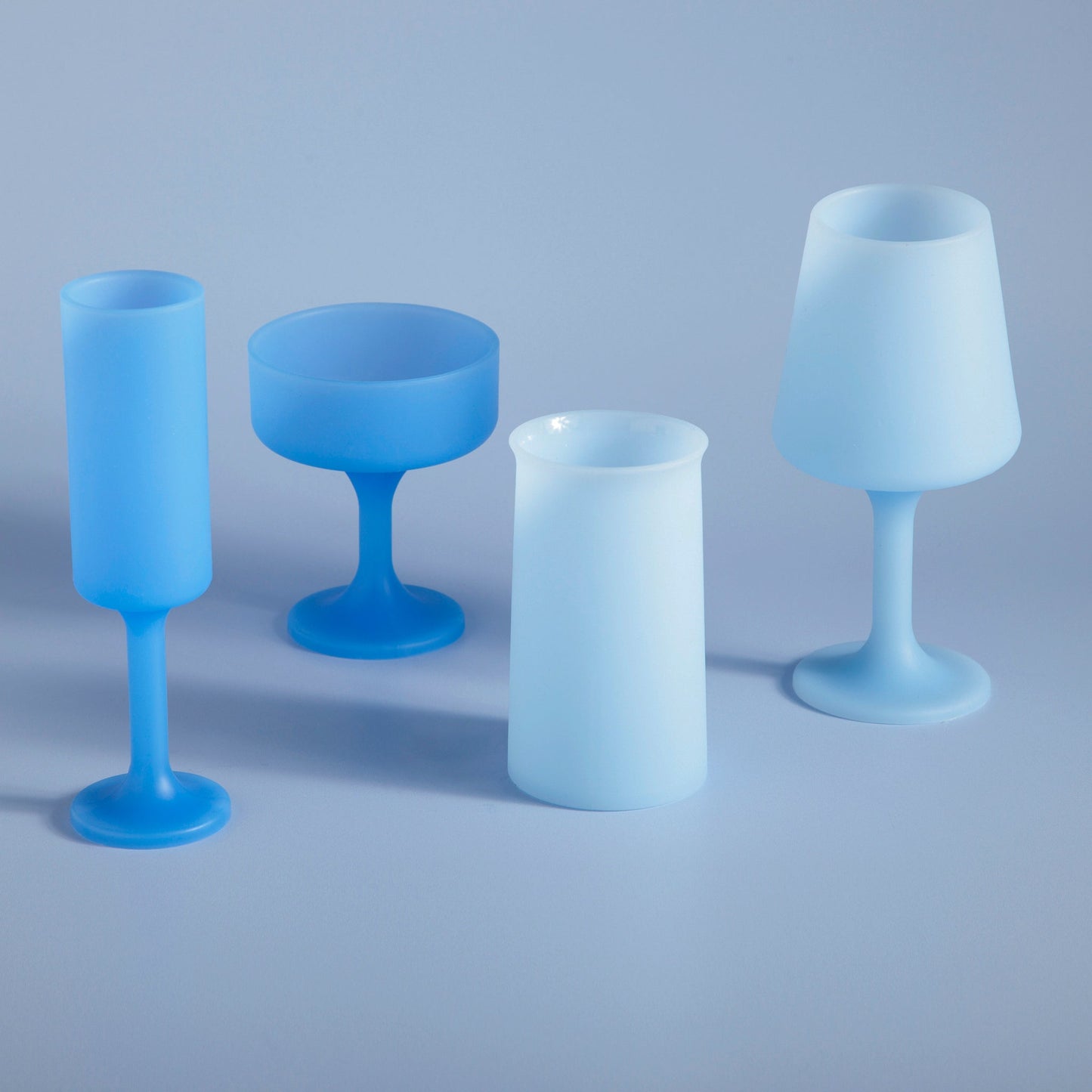 Sky + Kingfisher | Stegg | Unbreakable Highball Glasses