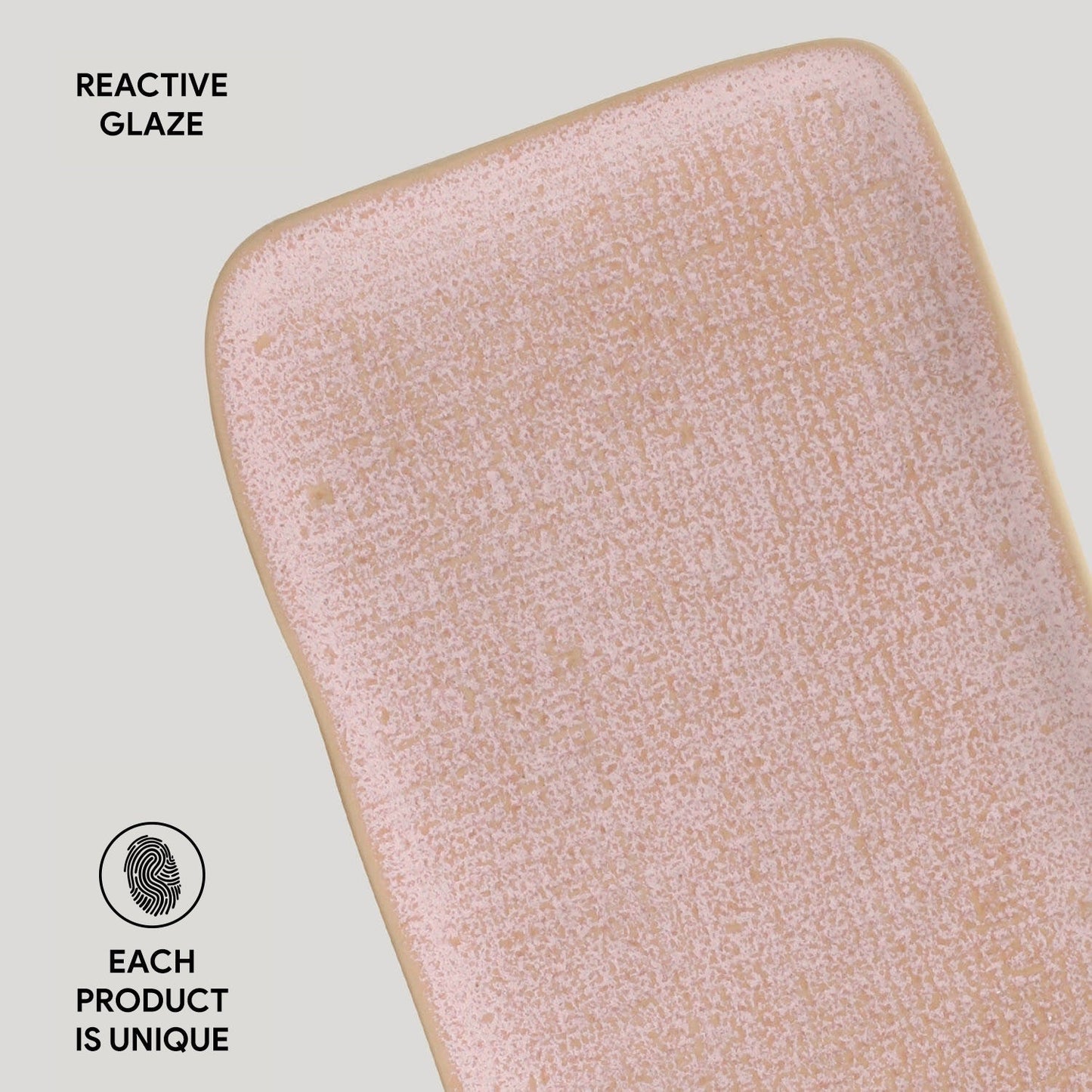 Rectangular Platter Juta Medium Set of 4