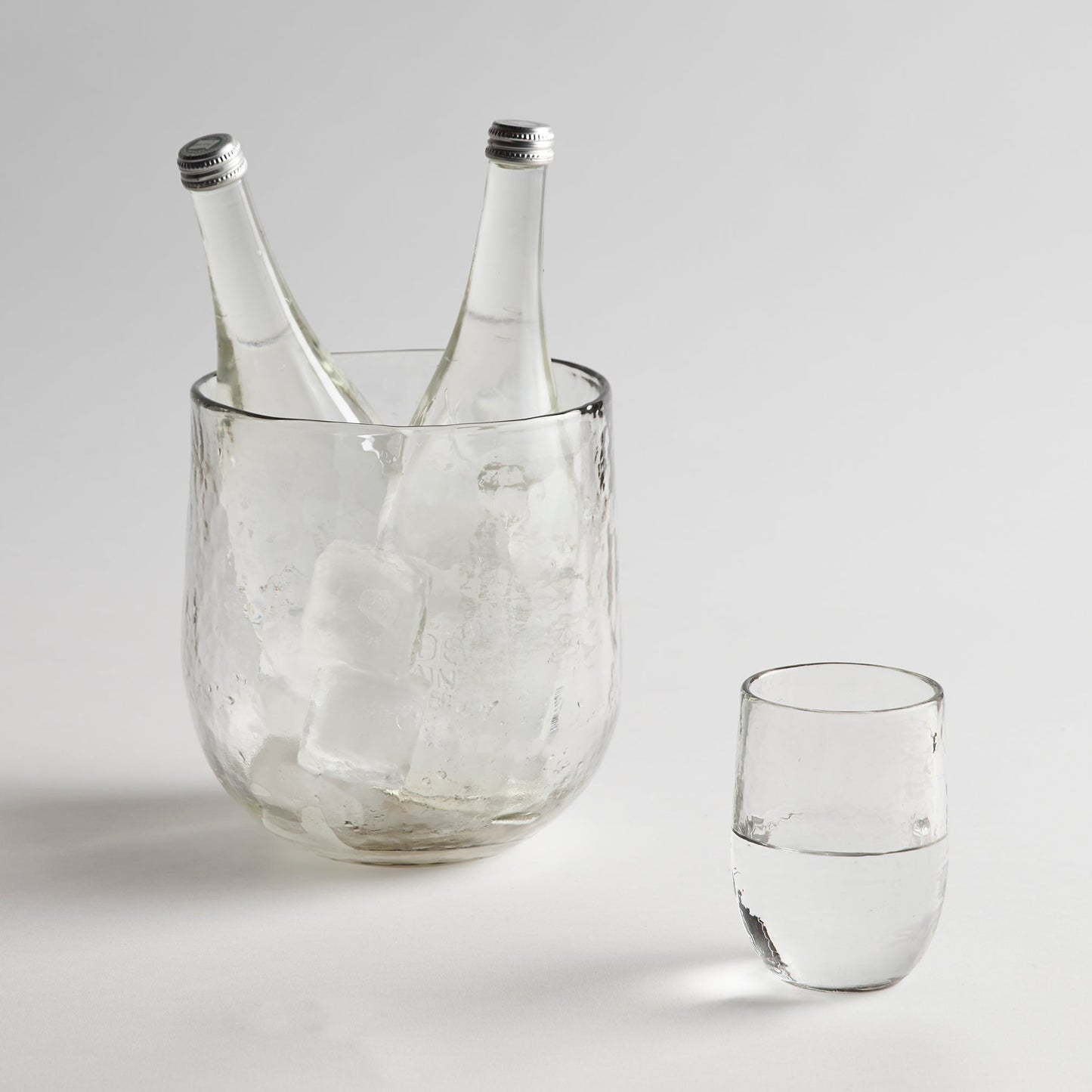 Pebbled Medium Glasses - Set of 4