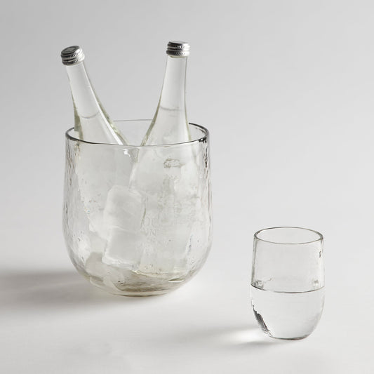 Pebbled Medium Glasses - Set of 4