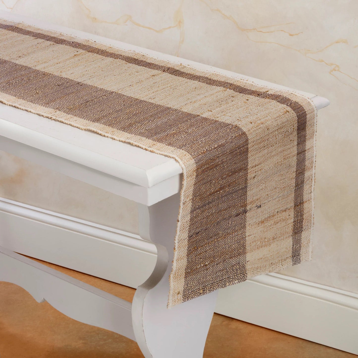 GOURMET Table Runner. Banana Stem Fiber - Handwoven - Fair Trade - Artisan Made