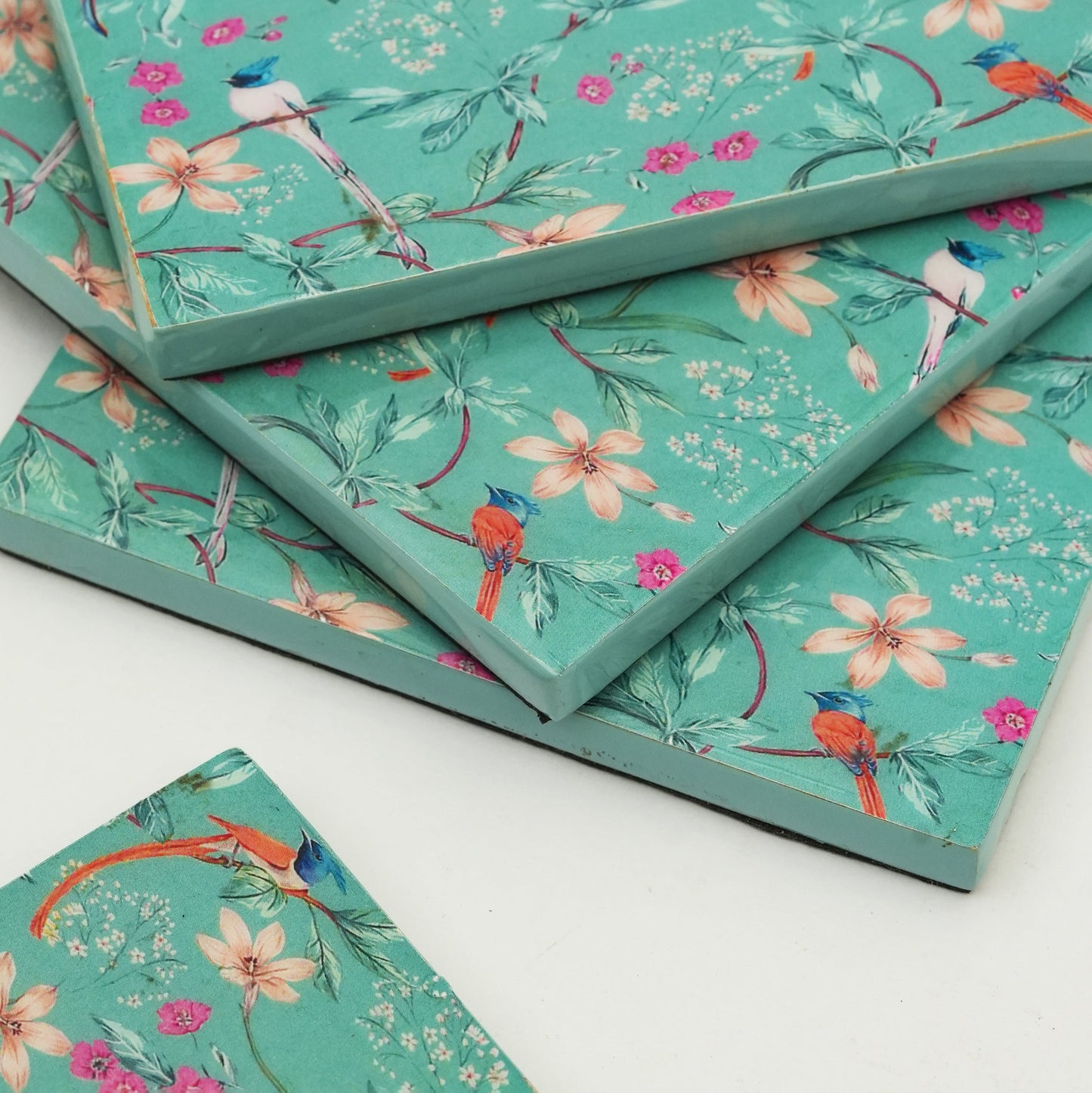 Aqua Flora Coasters