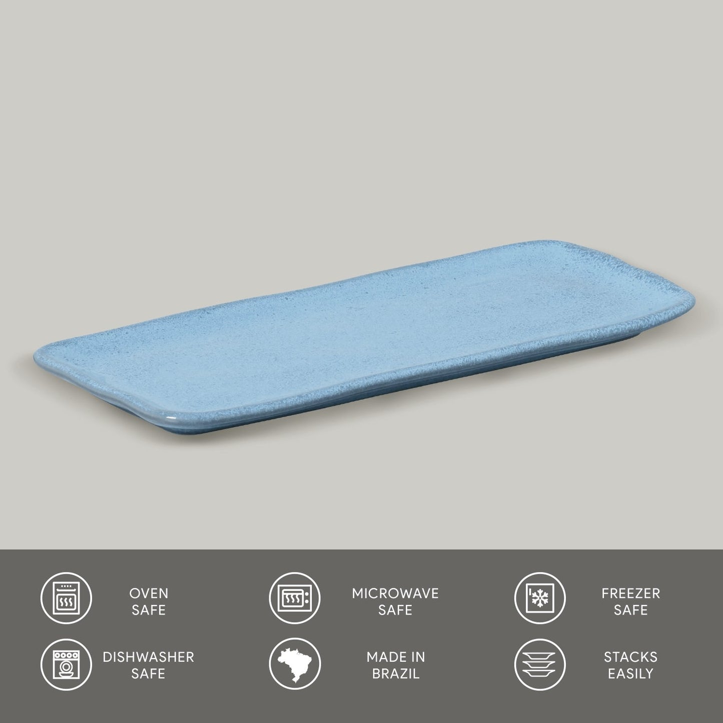 Rectangular Platter Medium Set of 4