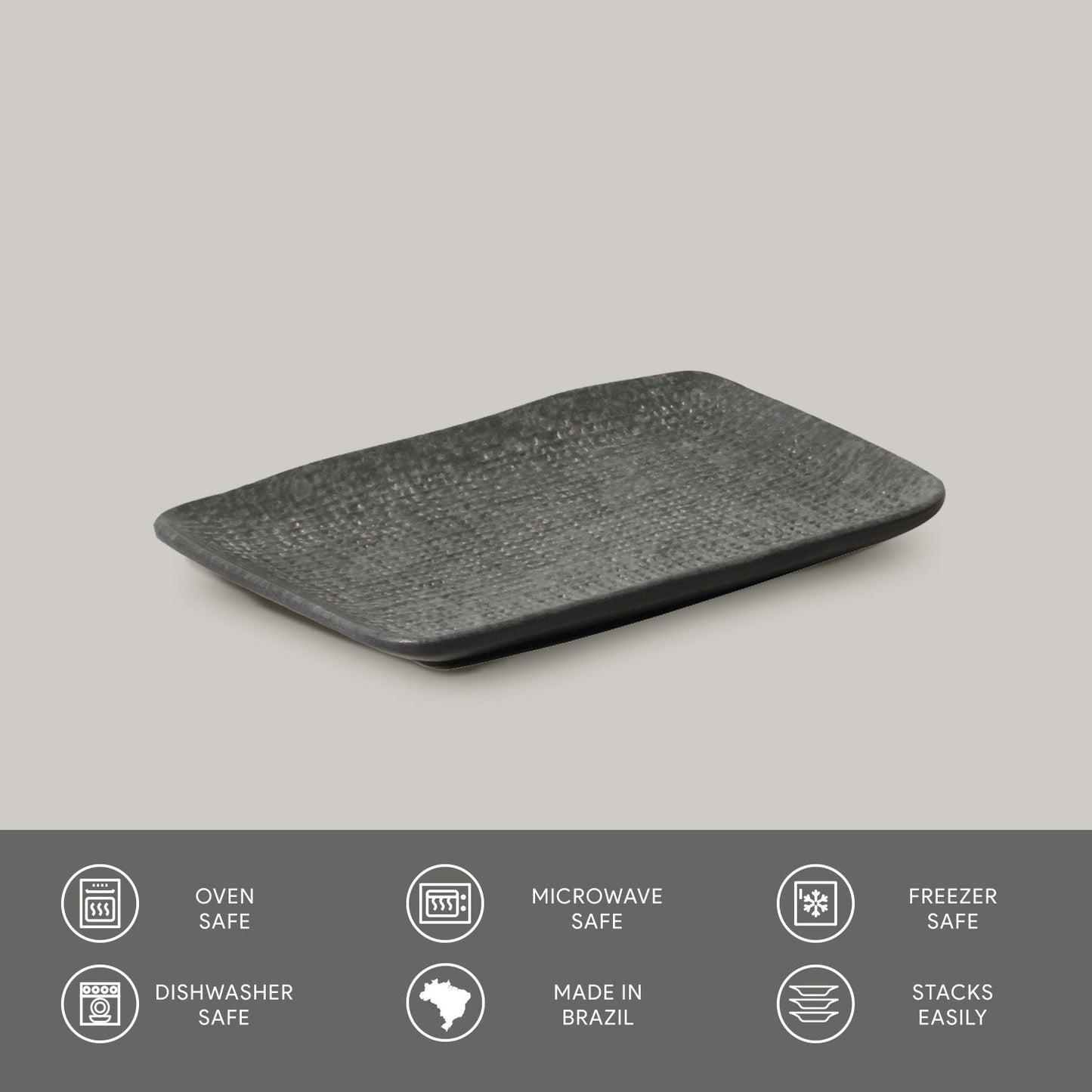 Rectangular Platter Juta Set of 4