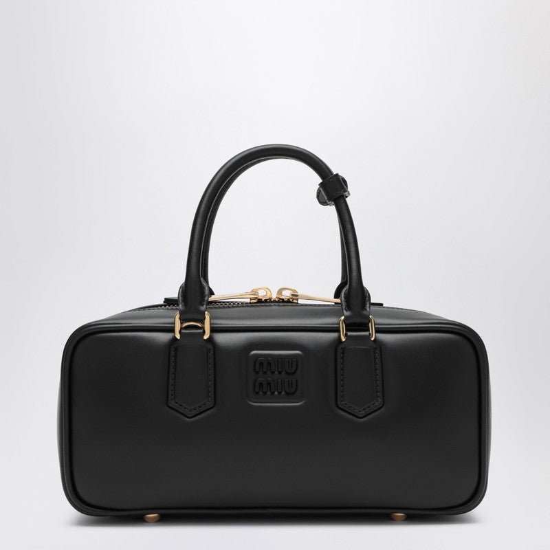 Miu Miu Black Arcadie Large Top Case Women