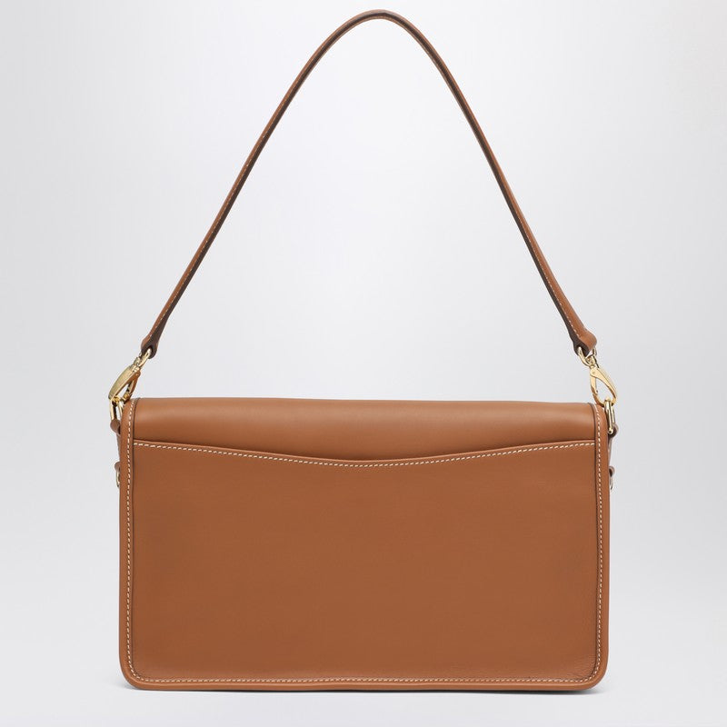 Miu Miu Cognac Leather Penny Purse Women