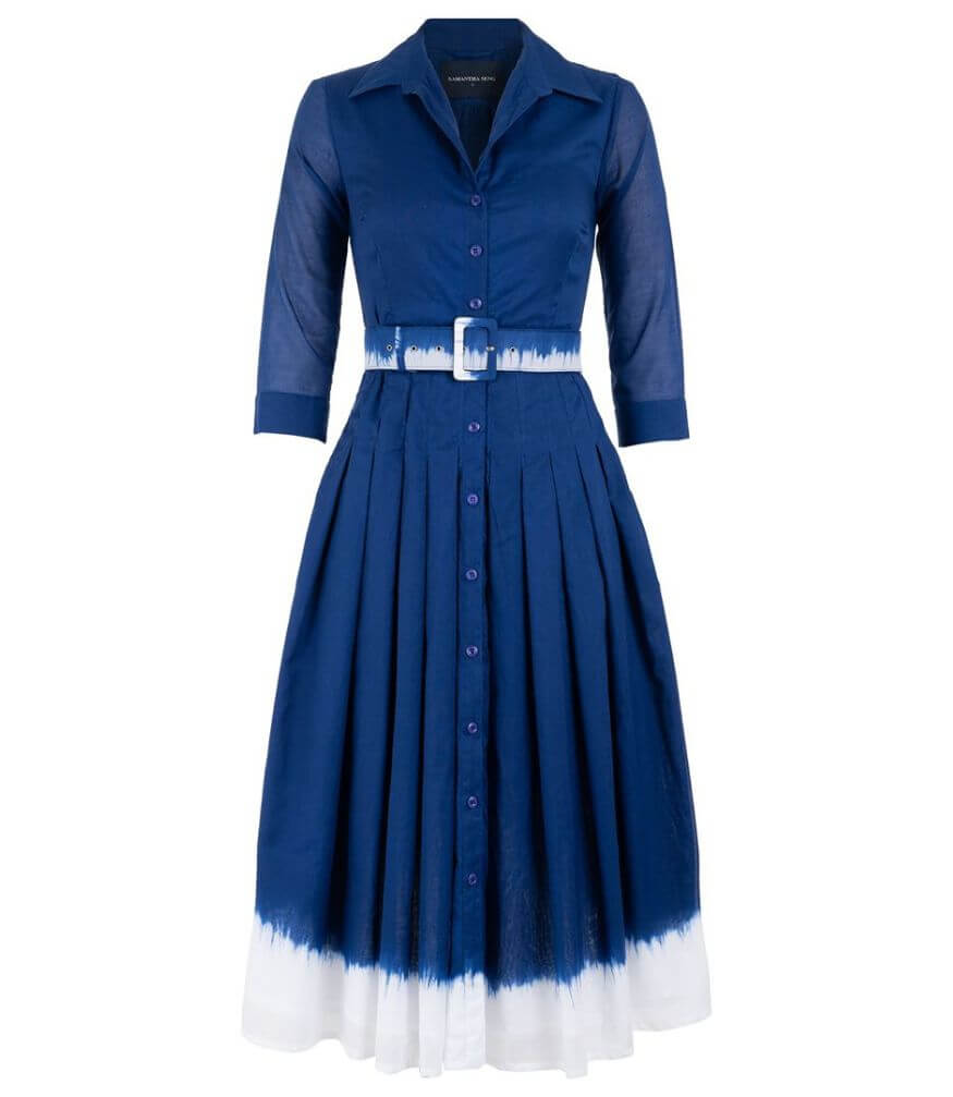 Audrey Dress #4 Admiral Blue Long Dress