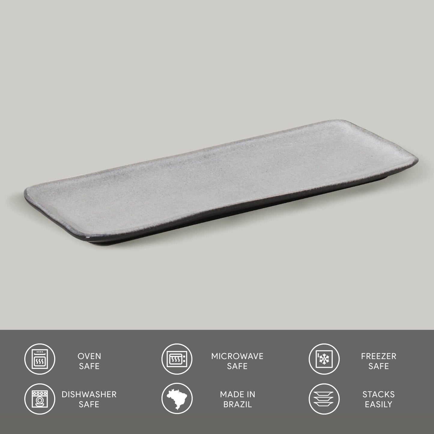 Rectangular Platter Medium Set of 4