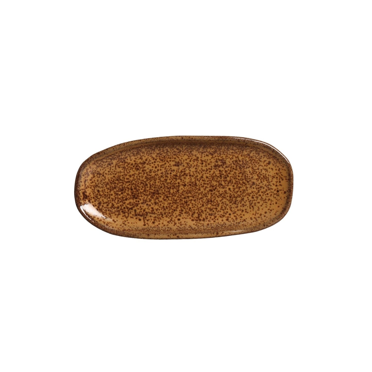 Shallow Organic Oval Platter Mini Set of 4